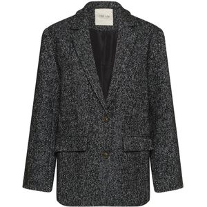 Cream, Dames, Jassen, Grijs, Maat: M