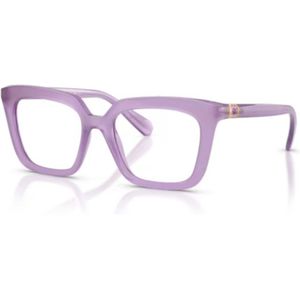 Swarovski - SK2043 - Optische Monturen - Paars - Acetaat - Vierkant