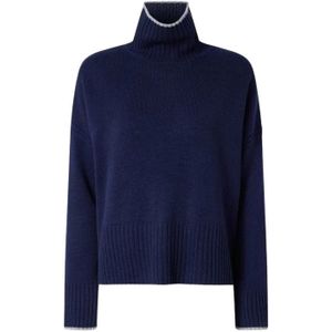 Pinko, Dames, Truien, Blauw, Maat: M