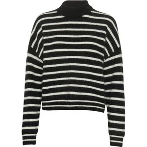 Gestuz, Dames, Truien, Zwart, Maat: M Mohair,