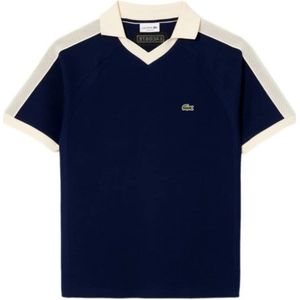 Lacoste, Heren, Tops, Blauw, Maat: L