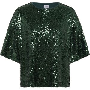 Saint Tropez, Dames, Blouses & Shirts, Groen, Maat: M