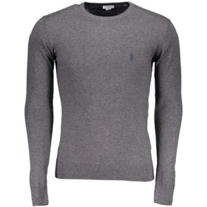 U.s. Polo Assn., Heren, Truien, Grijs, Maat: 3XL Katoen,