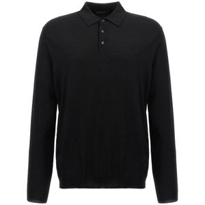 Zanone, Heren, Truien, Zwart, Maat: XL Wol,