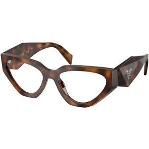 Prada - PR C07V - Bril - Bruin - Cateye Silhouet - Acetaat