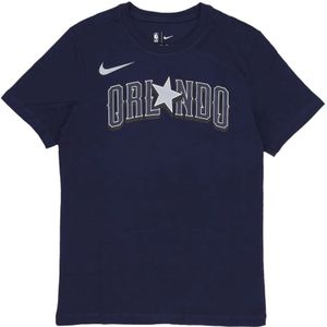 Nike, Heren, Tops, Blauw, Maat: XS Katoen,