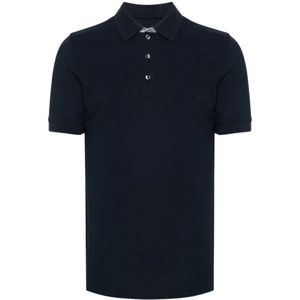 Fay, Heren, Tops, Blauw, Maat: L