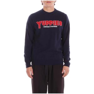 MC2 Saint Barth, Heren, Truien, Blauw, Maat: S