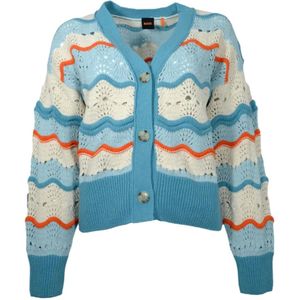 Hugo, Dames, Truien, Veelkleurig, Maat: M Katoen,