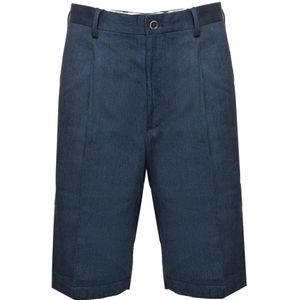 Baldessarini, Heren, Korte broeken, Blauw, Maat: XL Katoen,