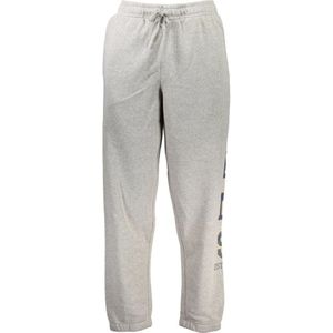 Vans, Heren, Broeken, Grijs, Maat: M Fleece,