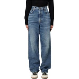 Golden Goose - Iconische Ster Jeans - Dames - Blauw - Katoen