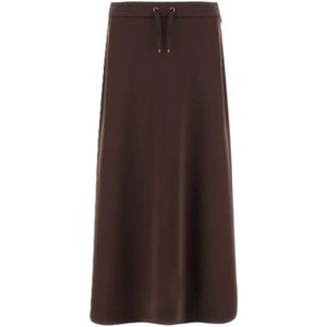 Herno, Dames, Rokken, Bruin, Maat: L Katoen,