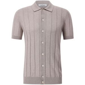 Gran Sasso, Heren, Truien, Beige, Maat: 2XL Katoen,