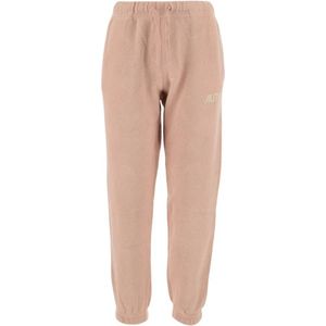 Autry - Roze Katoenen Joggingbroek - Dames - Met Elastische Tailleband