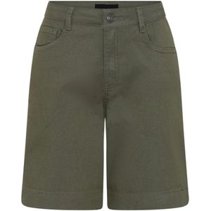 C.Ro, Dames, Korte broeken, Groen, Maat: S Katoen,
