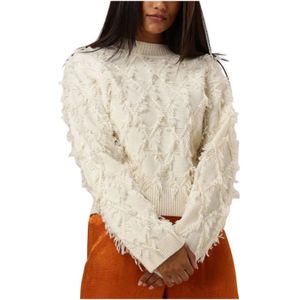 Second Female, Dames, Truien, Beige, Maat: L