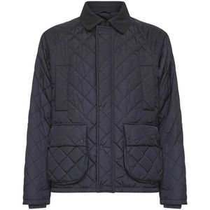 Herno, Heren, Jassen, Blauw, Maat: L Nylon,