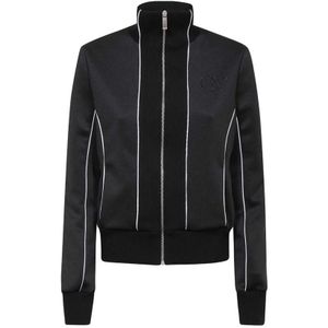 Off White, Dames, Sweatshirts & Hoodies, Zwart, Maat: M Katoen,