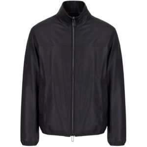 Emporio Armani, Heren, Jassen, Blauw, Maat: XL