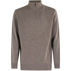 Barbour, Heren, Truien, Grijs, Maat: L Wol,