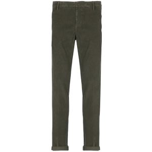 Dondup, Heren, Broeken, Groen, Maat: W30 Corduroy,