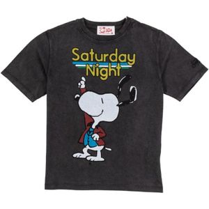 MC2 Saint Barth, Heren, Tops, Grijs, Maat: M