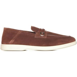 Ferragamo, Heren, Schoenen, Bruin, Maat: 41 EU Leer,