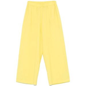 Fabiana Filippi, Dames, Broeken, Geel, Maat: M Wol,
