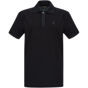 Roberto Cavalli, Heren, Tops, Zwart, Maat: XS Katoen,