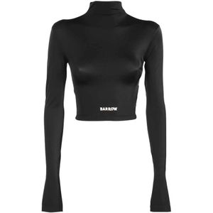 Barrow, Dames, Tops, Zwart, Maat: L Polyamide,