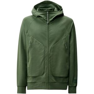 C.p. Company, Heren, Jassen, Groen, Maat: L Fleece,