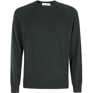 Filippo De Laurentiis, Heren, Truien, Groen, Maat: XL Wol,