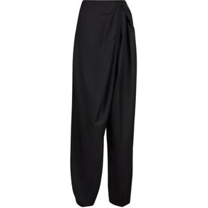 Nina Ricci, Dames, Broeken, Zwart, Maat: XS