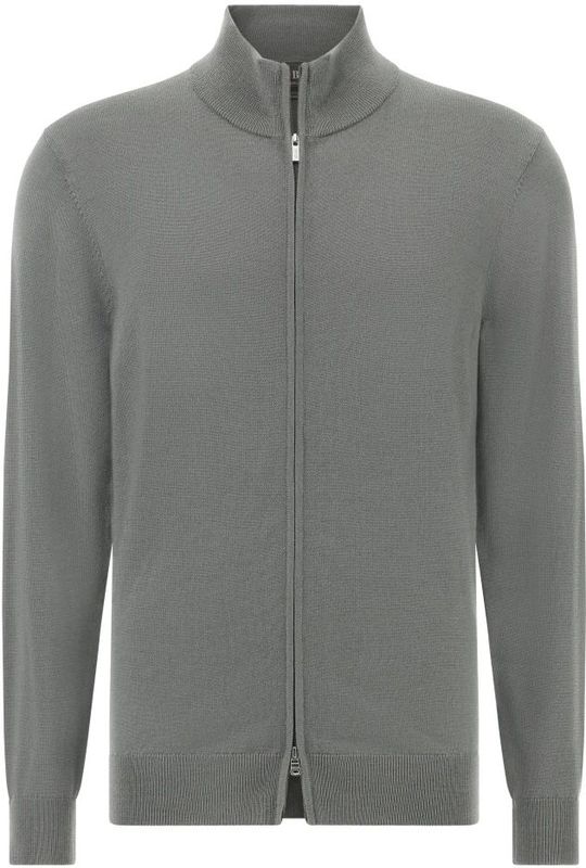 Boggi Milano - Gebreid Vest - Grijs