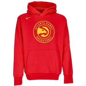 Nike, Heren, Sweatshirts & Hoodies, Rood, Maat: XS Katoen,