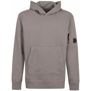 C.p. Company, Heren, Sweatshirts & Hoodies, Grijs, Maat: L Fleece,