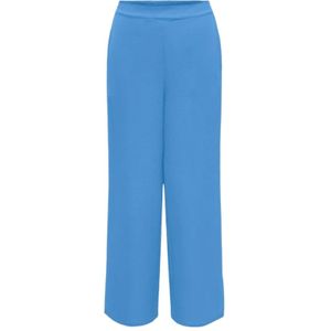 Only, Dames, Broeken, Blauw, Maat: S Viscose,