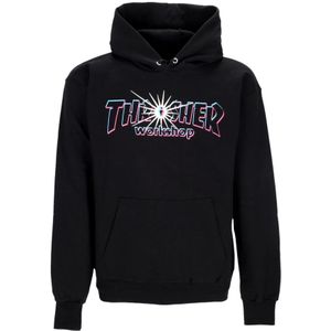 Thrasher, Heren, Sweatshirts & Hoodies, Zwart, Maat: S Katoen,