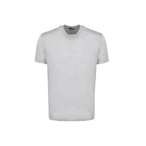 Dsquared2 Stijlvolle Heren T-Hemden Collectie , Gray , Heren , Maat: M