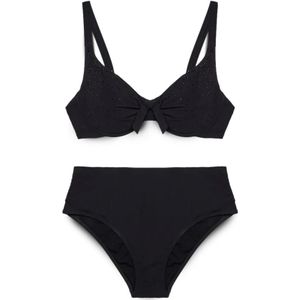 Fiorella Rubino, Dames, Badkleding, Zwart, Maat: L Zijde,