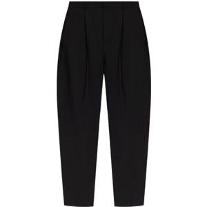 Jacquemus, Heren, Broeken, Zwart, Maat: S Katoen,