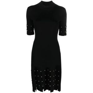 Simkhai, Dames, Jurken, Zwart, Maat: S Nylon,