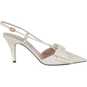 Valentino Garavani, Dames, Schoenen, Beige, Maat: 41 EU Leer,