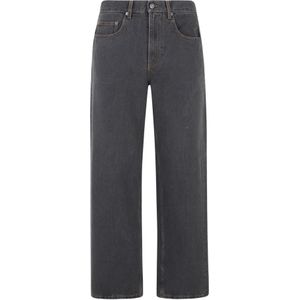 Golden Goose, Heren, Jeans, Grijs, Maat: W33 Katoen,