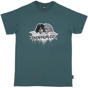 Propaganda, Heren, Tops, Groen, Maat: M Katoen,