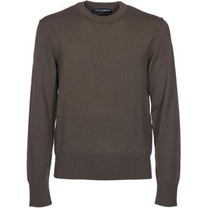 Dolce & Gabbana, Heren, Truien, Bruin, Maat: XL