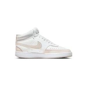 Nike Court Vision Mid Dames Sneakers , White , Dames , Maat: 36 EU