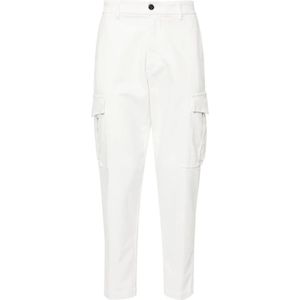 Eleventy, Heren, Broeken, Wit, Maat: W32 Katoen,