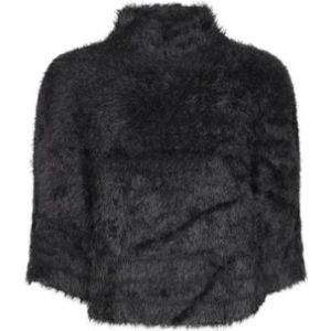 Emporio Armani, Dames, Truien, Zwart, Maat: L Polyamide,